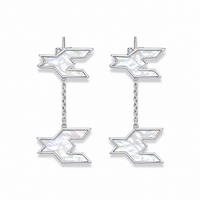 Blanc Stacked Earrings