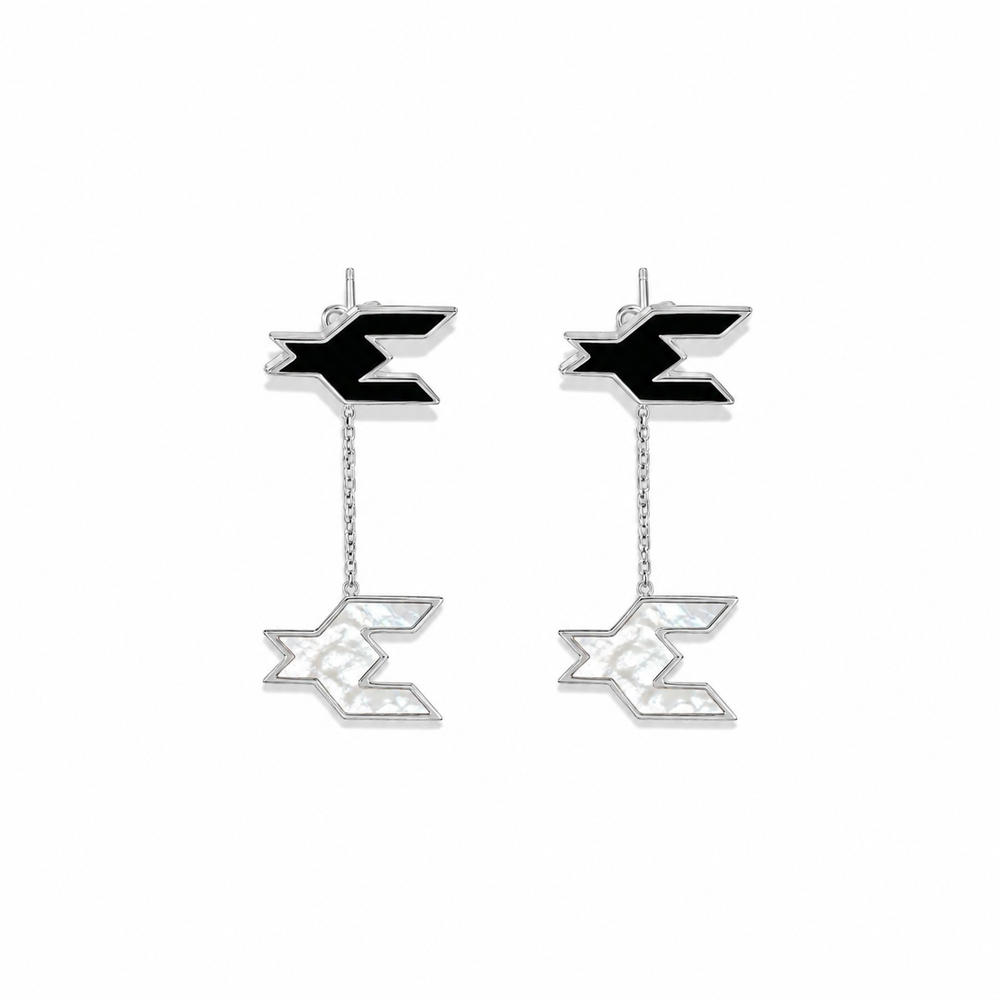 Duality - Stacked Earrings